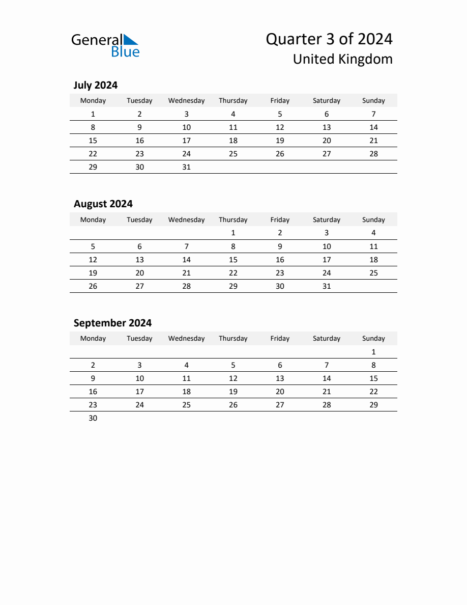 2024-three-month-calendar-for-united-kingdom