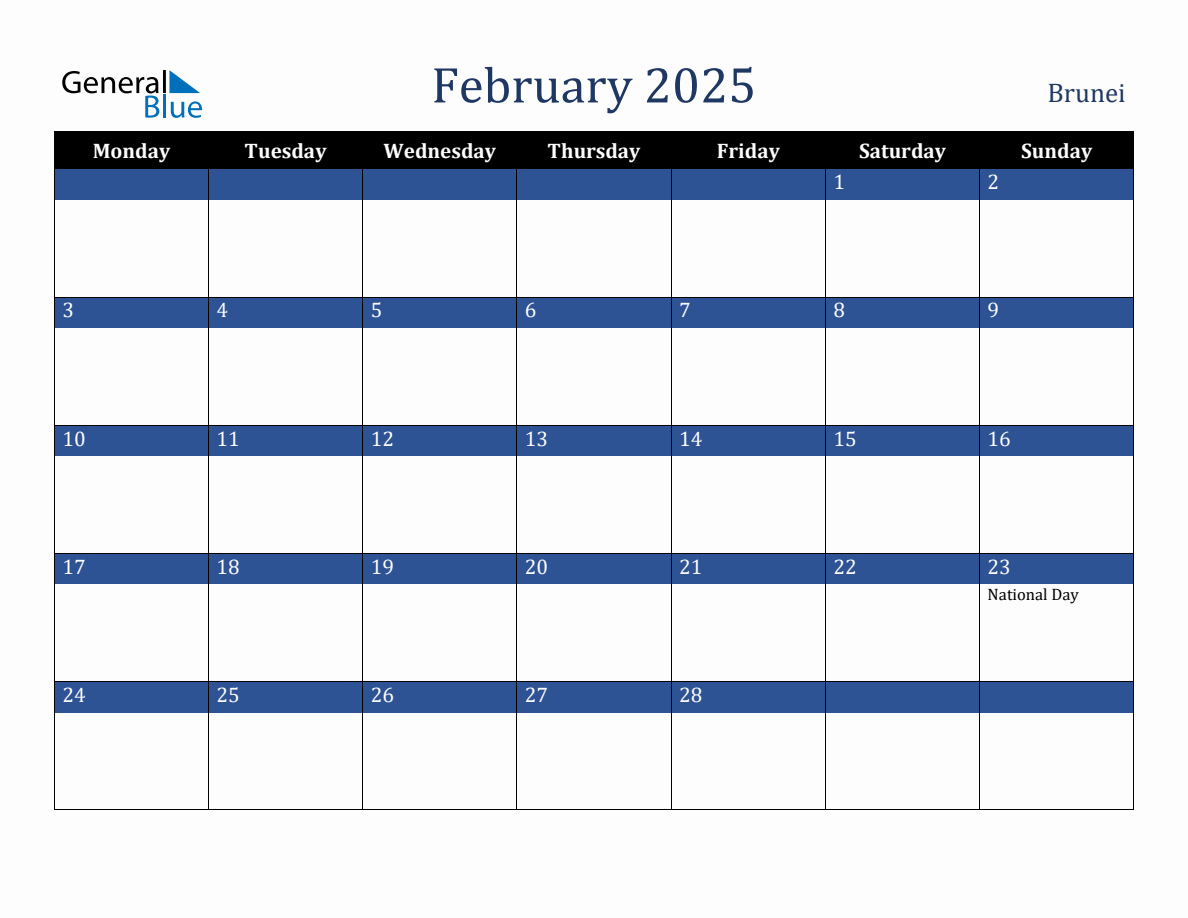 february-2025-brunei-holiday-calendar