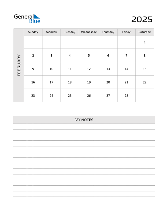 February 2025 Calendar Pdf Editable Free Download