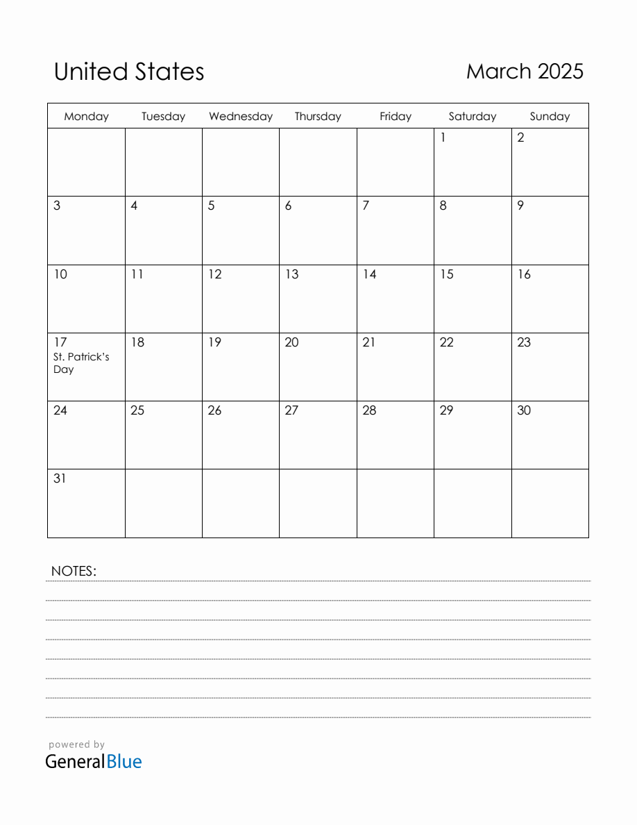march-2025-united-states-calendar-with-holidays