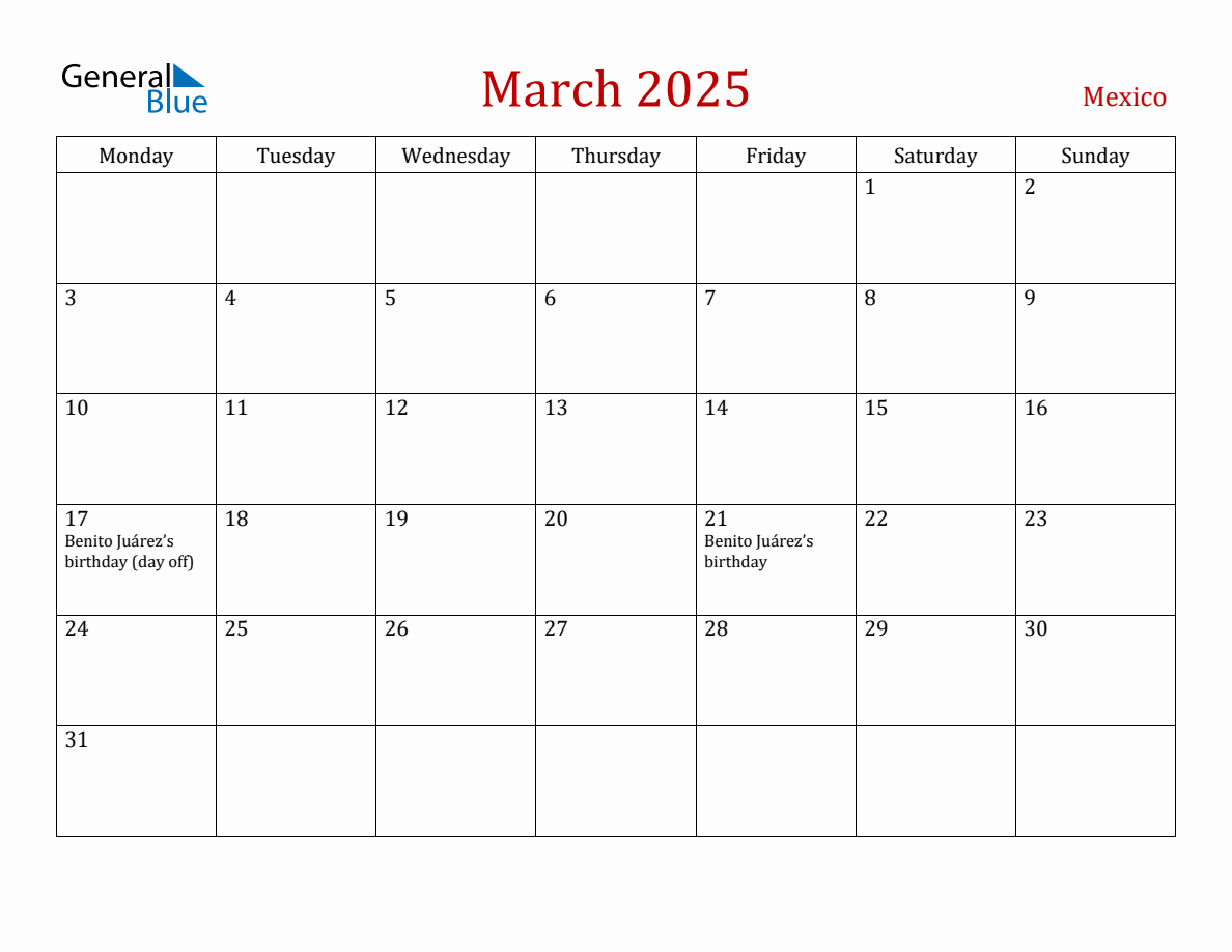 march-2025-mexico-monthly-calendar-with-holidays