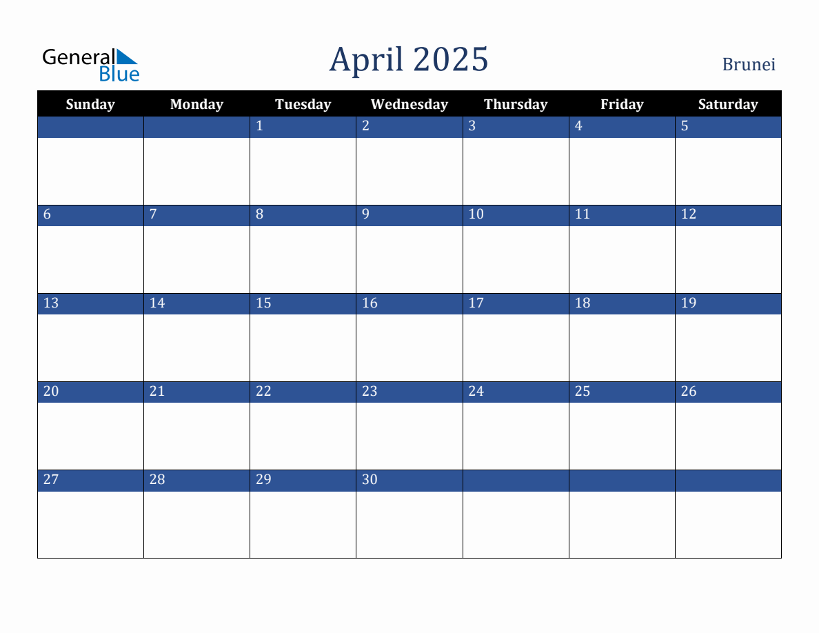 april-2025-brunei-holiday-calendar