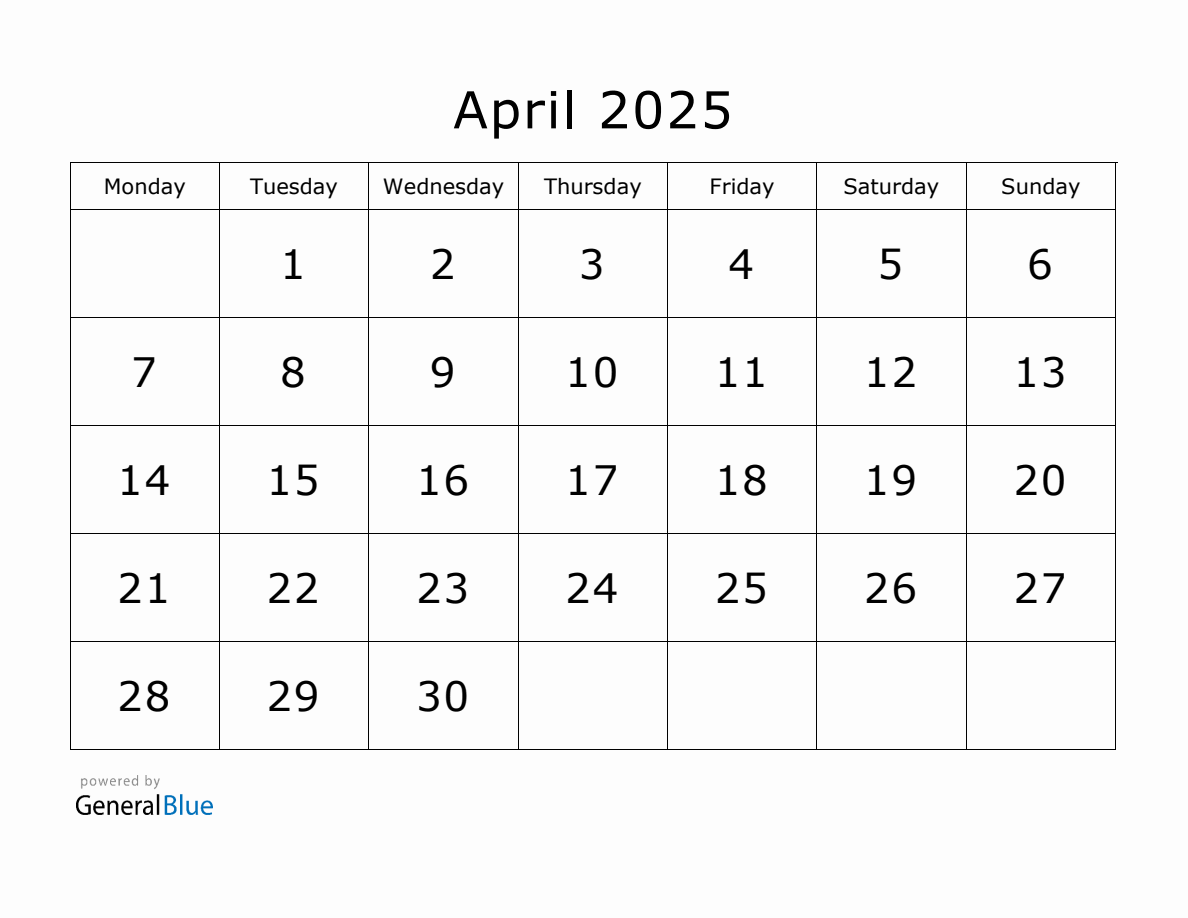 april-2025-calendar-with-weekend-shaded-wikidates