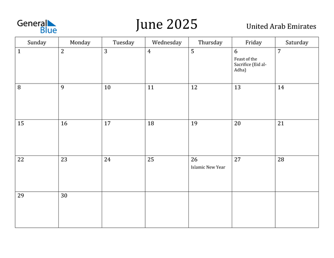 united-arab-emirates-june-2025-calendar-with-holidays