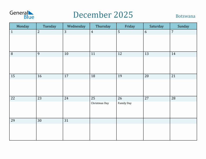 botswana-holiday-calendar-for-december-2025
