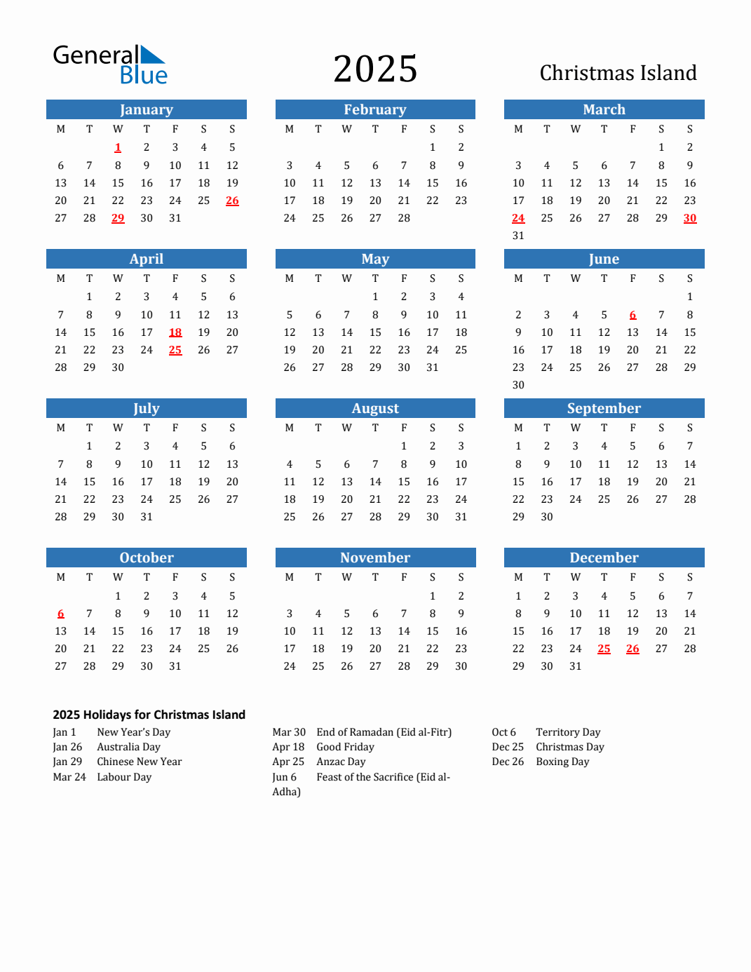 2025-holiday-calendar-for-christmas-island-monday-start