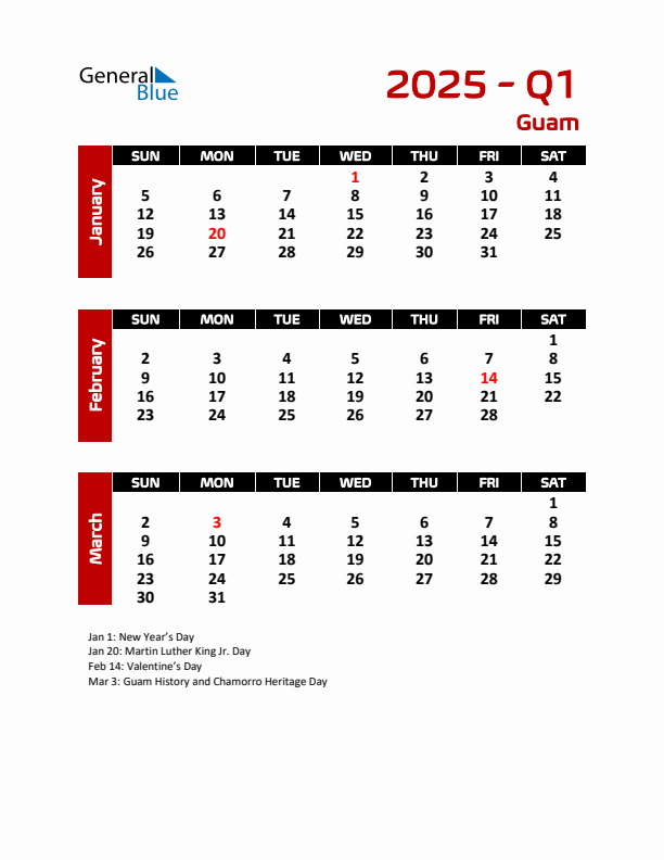 q1-2025-calendar-with-holidays
