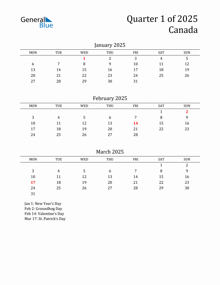 Cim Montreal 2025 Calendar