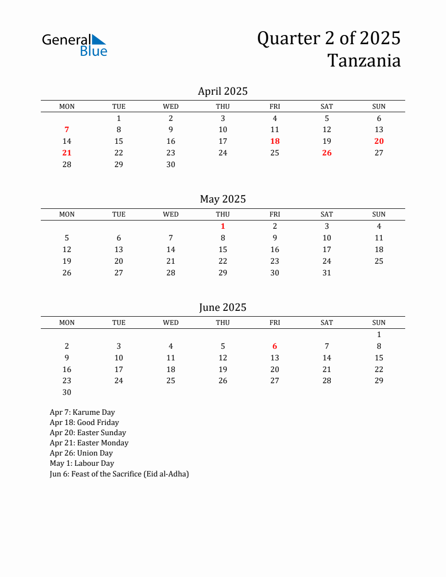 quarter-2-2025-tanzania-quarterly-calendar
