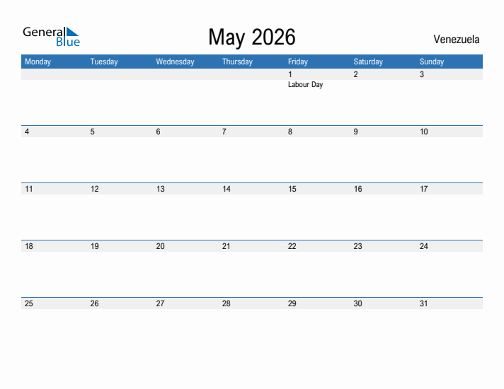 Fillable May 2026 Calendar