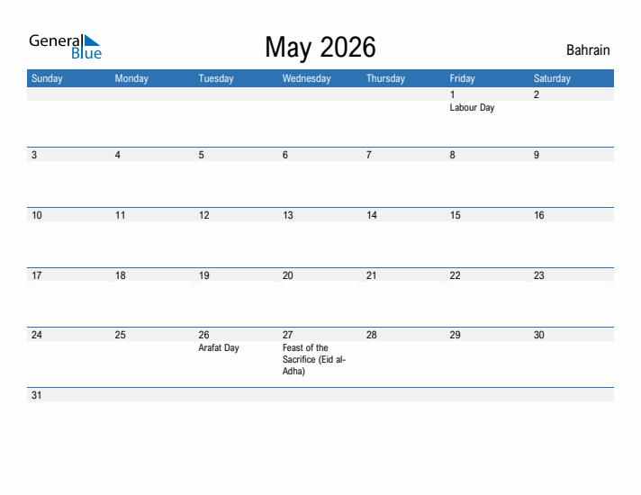 Fillable May 2026 Calendar