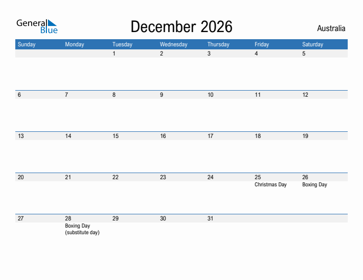 Fillable December 2026 Calendar