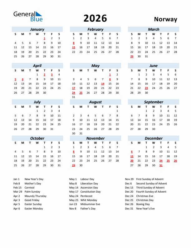 2026-norway-calendar-with-holidays