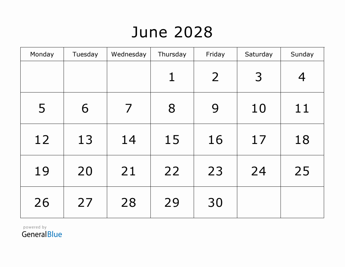 How Many Years Until June 2028