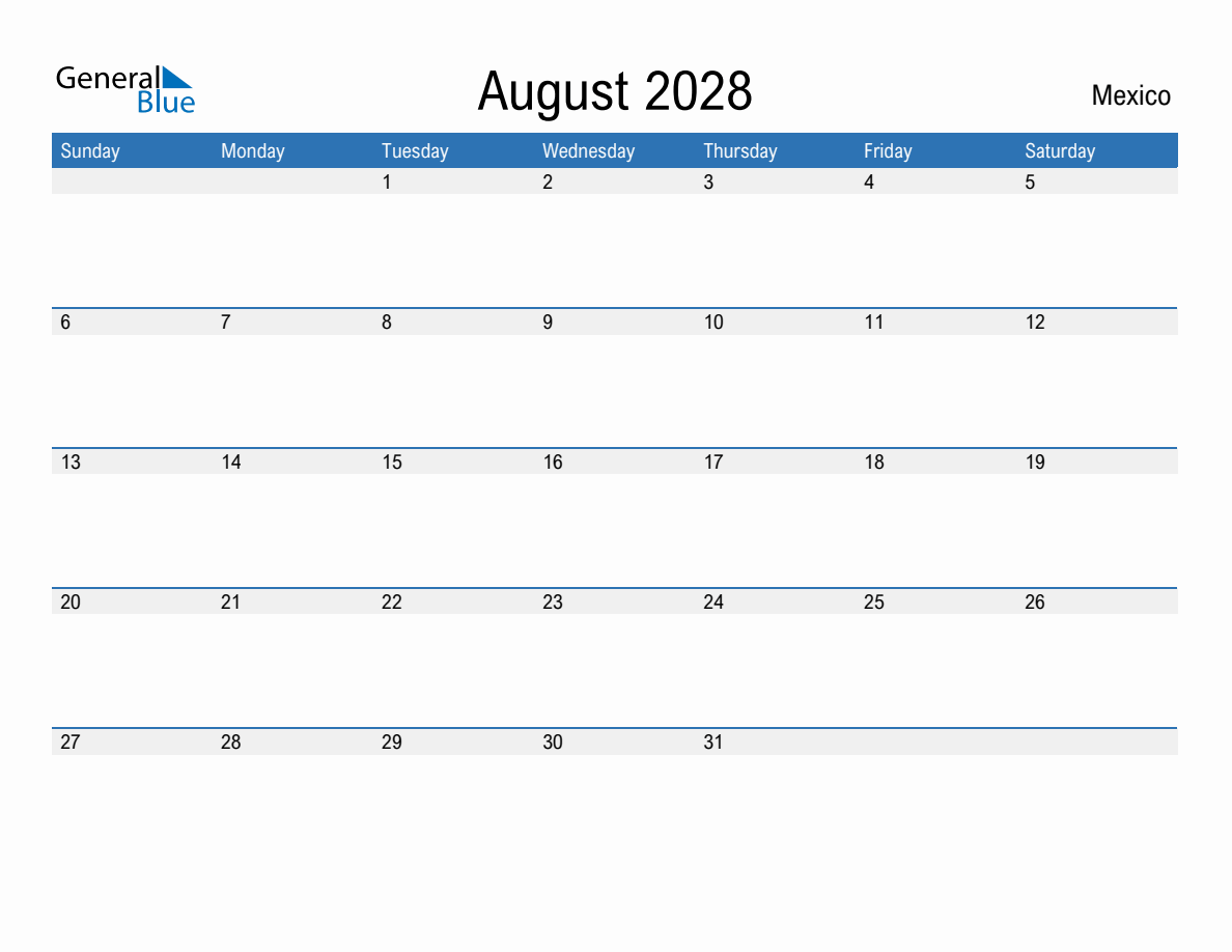 august-2028-monthly-calendar-with-mexico-holidays