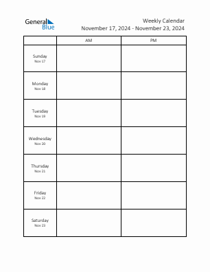 Downloadable, editable and printable current year calendar 2024