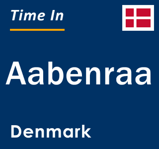 Current local time in Aabenraa, Denmark
