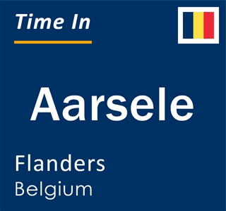 Current local time in Aarsele, Flanders, Belgium