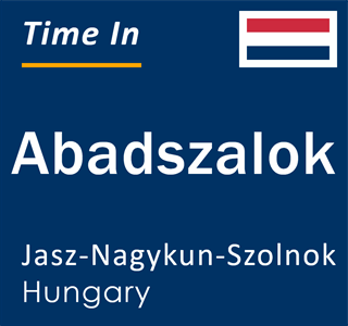 Current local time in Abadszalok, Jasz-Nagykun-Szolnok, Hungary