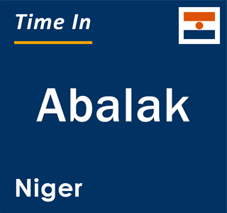 Current local time in Abalak, Niger