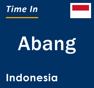 Current local time in Abang, Indonesia