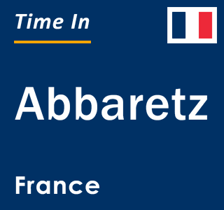 Current local time in Abbaretz, France