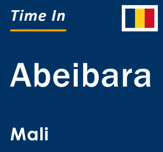 Current local time in Abeibara, Mali