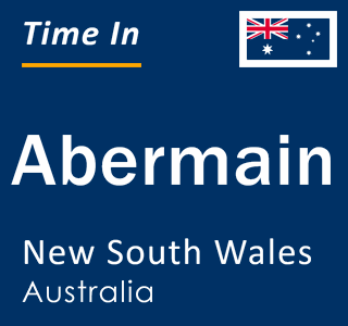 Current local time in Abermain, New South Wales, Australia