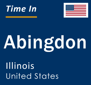 Current local time in Abingdon, Illinois, United States