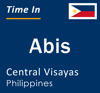 Current local time in Abis, Central Visayas, Philippines