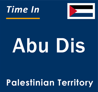 Current local time in Abu Dis, Palestinian Territory