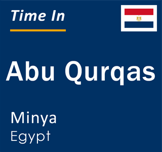 Current local time in Abu Qurqas, Minya, Egypt