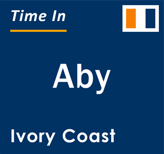 Current local time in Aby, Ivory Coast