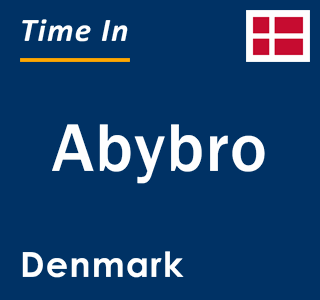 Current local time in Abybro, Denmark