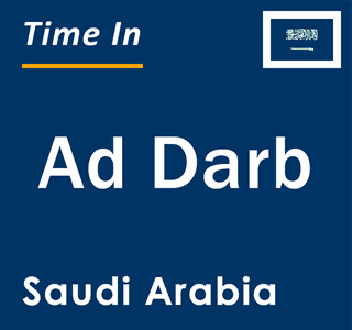 Current local time in Ad Darb, Saudi Arabia