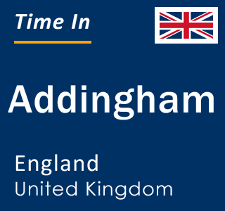 Current local time in Addingham, England, United Kingdom