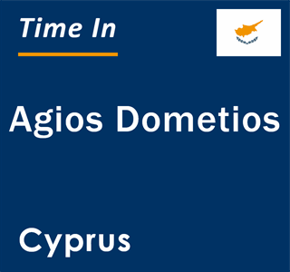 Current local time in Agios Dometios, Cyprus