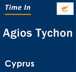 Current local time in Agios Tychon, Cyprus
