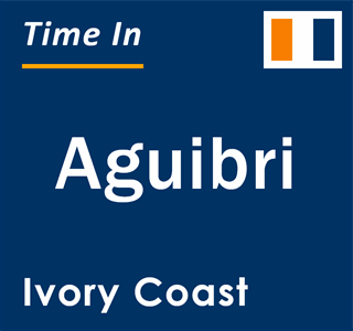 Current local time in Aguibri, Ivory Coast