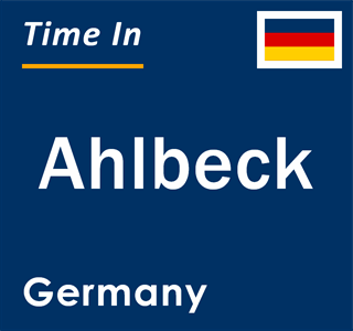 Current local time in Ahlbeck, Germany