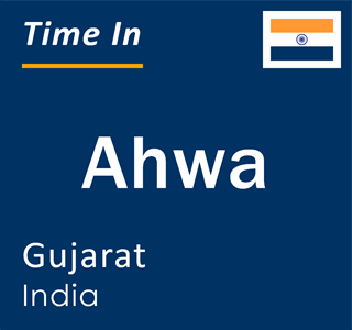 Current local time in Ahwa, Gujarat, India