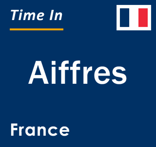 Current local time in Aiffres, France