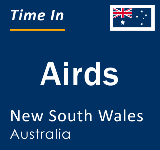 Current local time in Airds, New South Wales, Australia