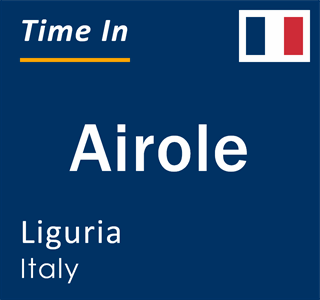 Current local time in Airole, Liguria, Italy