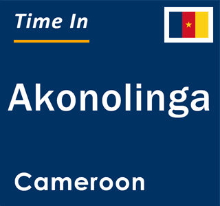 Current local time in Akonolinga, Cameroon