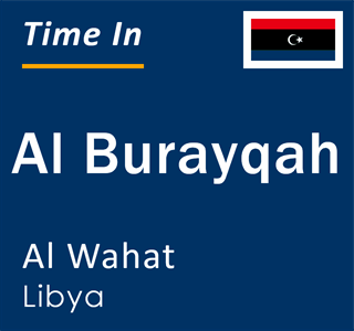 Current local time in Al Burayqah, Al Wahat, Libya