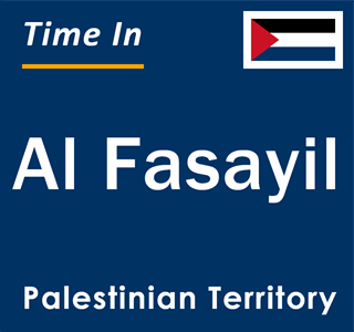 Current local time in Al Fasayil, Palestinian Territory