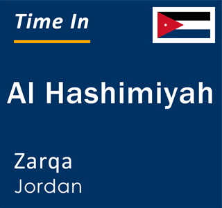 Current local time in Al Hashimiyah, Zarqa, Jordan