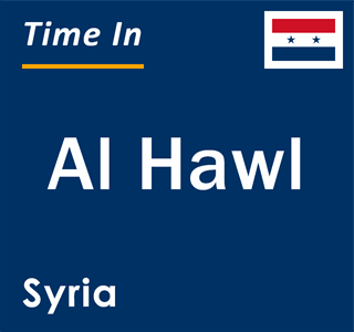 Current local time in Al Hawl, Syria