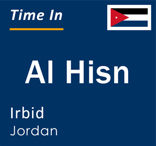 Current local time in Al Hisn, Irbid, Jordan